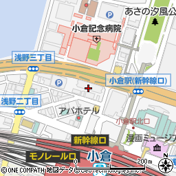 東亜建設工業株式会社　北九州営業所周辺の地図