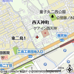 小田工場周辺の地図