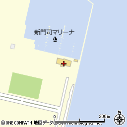 福岡県北九州市門司区新門司北2丁目1周辺の地図