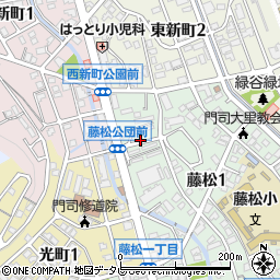 藤松公団住宅周辺の地図