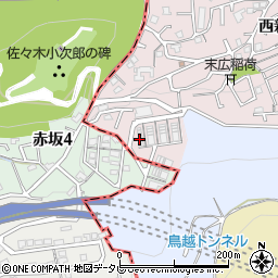 ガーデンハウス赤坂Ｂ周辺の地図