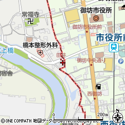 御坊米飯センター　千両周辺の地図