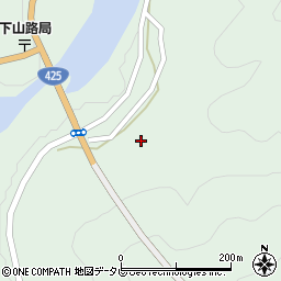 和歌山県田辺市龍神村福井787周辺の地図