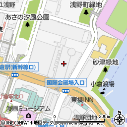 グローバルオフィスＷＫ小倉アジア語学教室周辺の地図