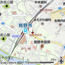 熊野市観光公社周辺の地図