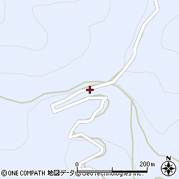 徳島県上勝町（勝浦郡）生実（樫原）周辺の地図