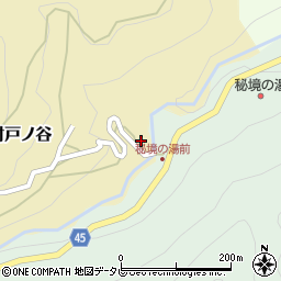 徳島県三好市西祖谷山村戸ノ谷2周辺の地図