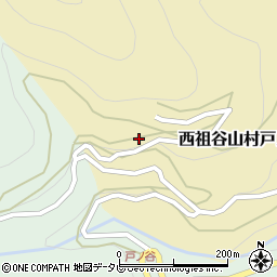 徳島県三好市西祖谷山村戸ノ谷142周辺の地図
