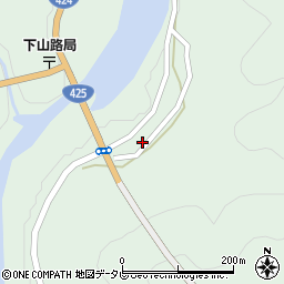 和歌山県田辺市龍神村福井797周辺の地図