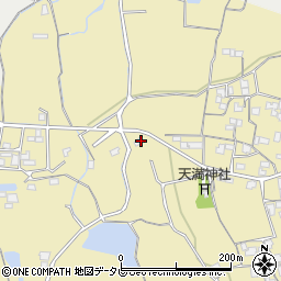 愛媛県西条市坂元甲周辺の地図