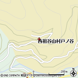 徳島県三好市西祖谷山村戸ノ谷151-3周辺の地図