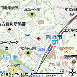 津地方法務局熊野支局周辺の地図