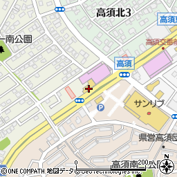 福岡トヨタ自動車高須店周辺の地図