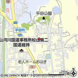 松山毛織周辺の地図