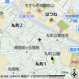 福岡県北九州市戸畑区丸町1丁目4-20周辺の地図