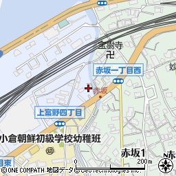 コートハウス赤坂コテージ　１号棟周辺の地図