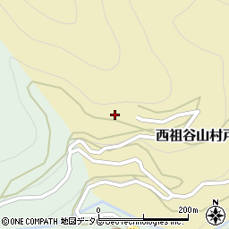 徳島県三好市西祖谷山村戸ノ谷137周辺の地図