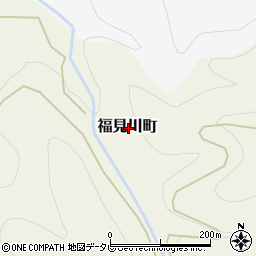 愛媛県松山市福見川町周辺の地図