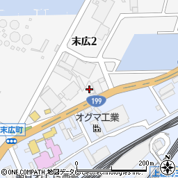 住福燃料　北九州営業所周辺の地図