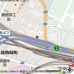 日本下水道事業団大阪支社北九州総合事務所　工事第三課周辺の地図