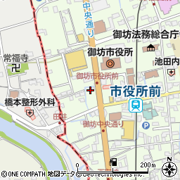 丸亀製麺 御坊店周辺の地図