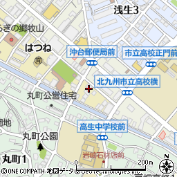 福岡県北九州市戸畑区新川町1-23周辺の地図