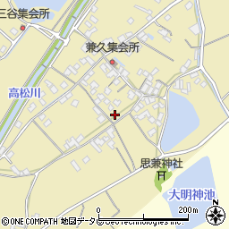愛媛県西条市丹原町高松甲-576-1周辺の地図