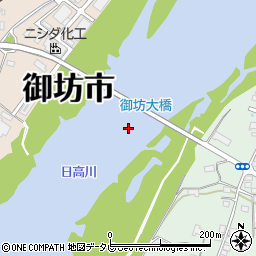 御坊大橋周辺の地図