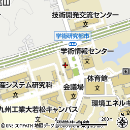 福岡県リサイクル総合研究事業化センター（公益財団法人）　プロジェクト推進班周辺の地図