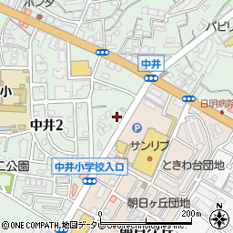 能美防災株式会社　北九州営業所周辺の地図