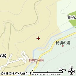 徳島県三好市西祖谷山村戸ノ谷224-1周辺の地図