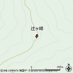 辻ケ峰周辺の地図