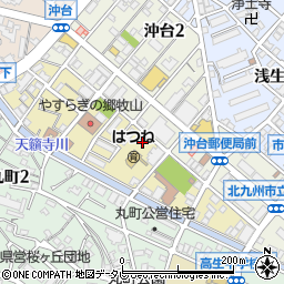 福岡県北九州市戸畑区新川町3-47周辺の地図