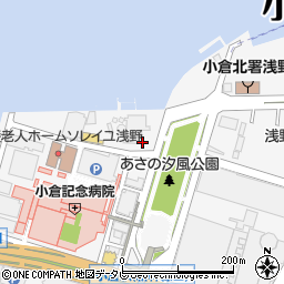 住ノ江海陸運輸株式会社　小倉営業所周辺の地図