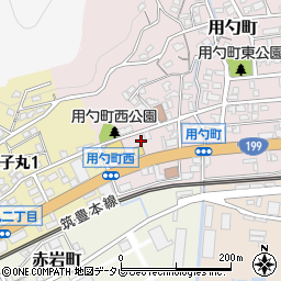 賀来建具店周辺の地図