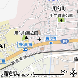 福岡県北九州市若松区用勺町3-27周辺の地図