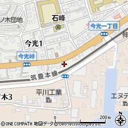 日本空手道連盟糸東流　北九州拳聖会・今光道場周辺の地図