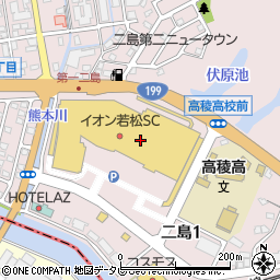 夢の季 イオン若松ショッピングセンター店周辺の地図