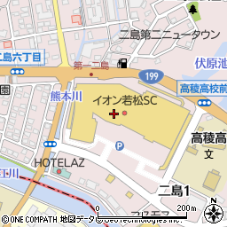 ＡＢＣ−ＭＡＲＴイオン若松ショッピングセンター店周辺の地図