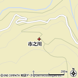 愛媛県西条市市之川6605周辺の地図