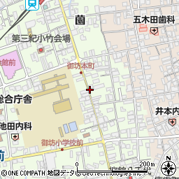御坊第一交通株式会社　本社営業所周辺の地図