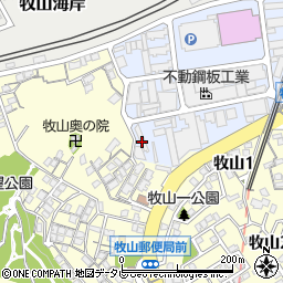 福岡県北九州市戸畑区牧山新町5-8周辺の地図