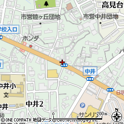 やきとり大吉 中井店周辺の地図