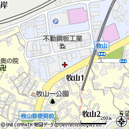福岡県北九州市戸畑区牧山新町5周辺の地図