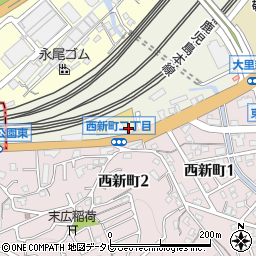 福岡県北九州市門司区大里新町9-5周辺の地図