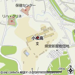 愛媛県立小松高等学校周辺の地図