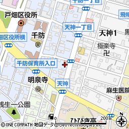 辻皮膚科医院周辺の地図