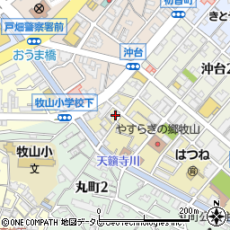 福岡県北九州市戸畑区新川町6-25周辺の地図