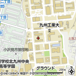 九州工業大学　戸畑キャンパス周辺の地図