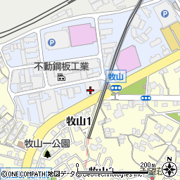 株式会社渡辺藤吉本店北九州支店鉄鋼製品課周辺の地図